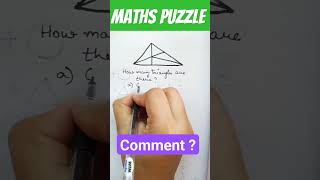 Answer this maths puzzle? 😱🔥🤓✅ #mathspuzzle #shorts #youtubeshorts #maths