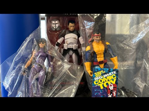 My day at the Red and white comic toy convention
