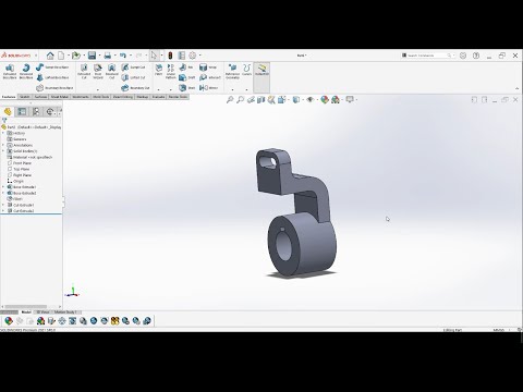 Solidworks Tutorial for beginners Exercise 14