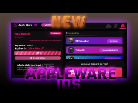 New iOS Executor AppleWare (how to install)