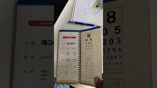 Near vision test chart #optometry #eyehealth #kannada
