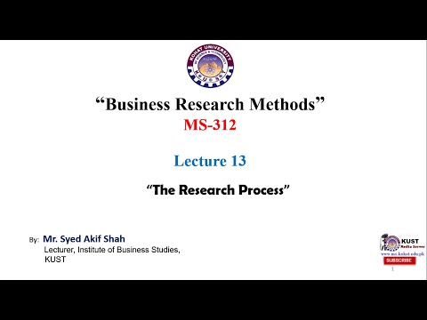 The Research Process: Literature Review and Defining the Problem