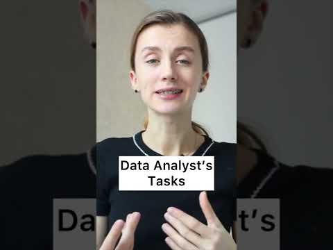 Data Analyst tasks | What does Data Analyst do? #shorts