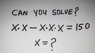 can you actually solve? | A Tricky Math Algebra Question | Math Olympiad Question 