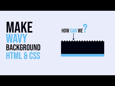 How to Make Wavy Background in HTML & CSS | Beautiful Curves in CSS | #RuncodeNow