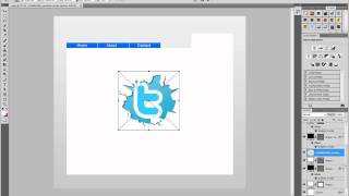 How to create a simple web-design in photoshop - Part 1