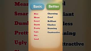 Stop Saying "Nice"! | Use Better English Words Instantly 🚀 #learnenglish