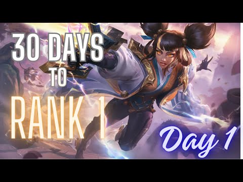 30 DAYS TO RANK 1 - DAY 1 ZERI CHALLENGER