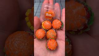 Skittles burger 🍔 candy gummy jelly asmr food mukbang