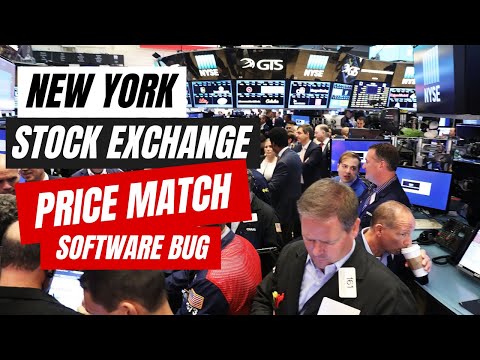 New York Stock Exchange Price Match Bug