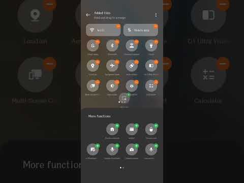 Customize the quick Settings | @Techi99