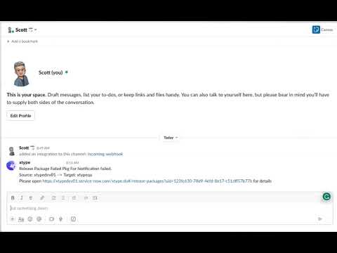 Slack Notification