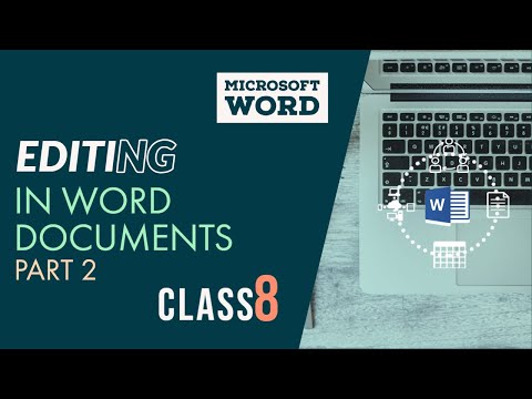 Editing in Microsoft Word Documents Part 2 by Sir Shafiq