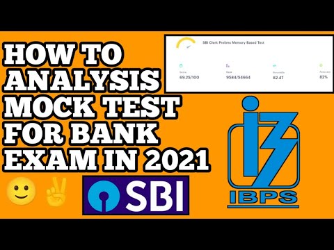 How To Analysis Mock Test For Bank Exams In 2021|Best Way To Analysis Mock Test For Sbi Clerk 2021😃