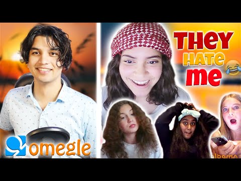 ARAB Girl X INDIAN Boy TROLLS people on OMEGLE @Luxurd