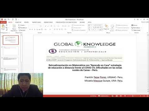 GKA EDU 2020: Franklin Taipe Florez / Micaela Maqque Quispe