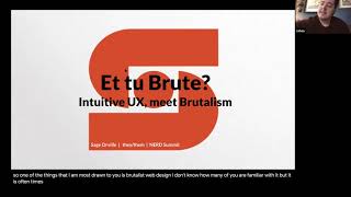 Et tu Brute? Intuitive UX, meet Brutalism