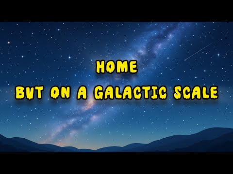 Home but on a Galactic Scale