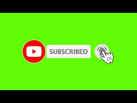 Subscribe and Notification Bell (Green Screen) No Copyright | R & N Vlogs