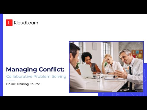 Conflict Management Training | KloudLearn Content Library | Online Training Course