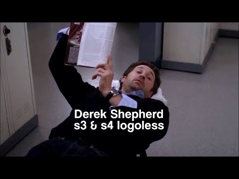 Derek Shepherd Logoless Scenes S3 & S4