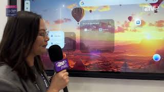 ISE 2026: Wentech Shows Off 75-Inch Android 16 AI Chip-set Touch Panel