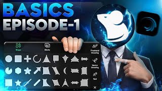 Alight motion basics tutorial 🔥 ( beginner to pro series Ep - 1)
