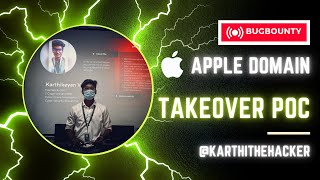 Apple Domain Takeover PoC | boubounty | @karthi_the_hacker