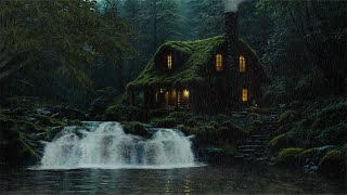 Tropical Rainforest Vibes - Stream side, Birdsong & Waterfall for Sleeping & Meditation