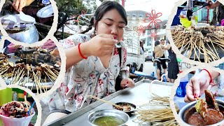စမ်းချောင်းညစျေး 2025 Walking Through Sanchaung 🇲🇲| Taste Amazing Myanmar Street Food!