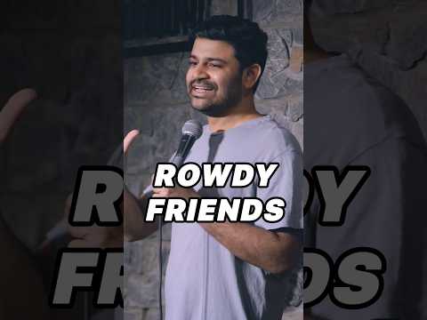Anyone from criminal industry want to be my friend #standupcomedy #indianstandup #rowdyfriends