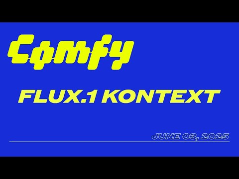 FLUX.1 Kontext / June 3rd, 2025