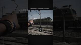 The good train overtake the male express💀 #indianrailways #viralvideo #wag9 #shorts