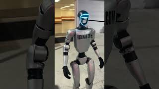 Robots walk Detroit street to promote RoboWar event