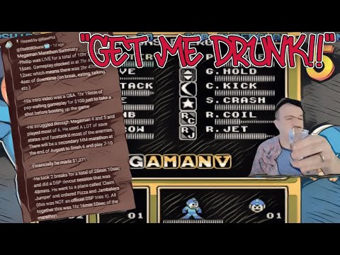 DSP uses Marathon "reward" to MONETIZE his ADDICTION!  Phil spends the  stream EMBARASSING himself!