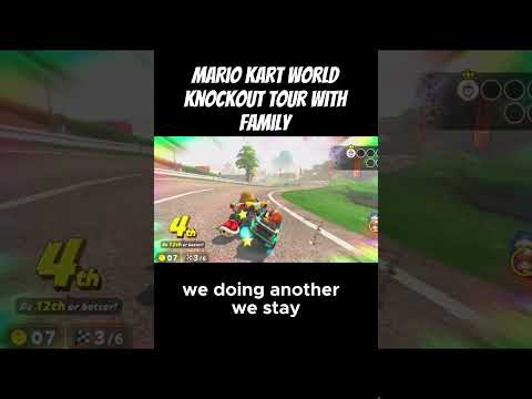 Mario Kart World Knockout Tour |  Family Betrayal #mariokartworld #switch2 #gameplay #family