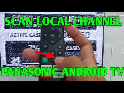 HOW TO SCAN LOCAL CHANNELS | PANASONIC SMART ANDROID TV