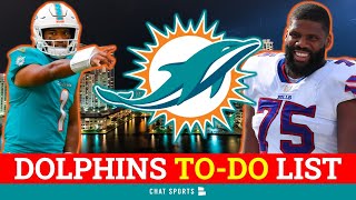 Dolphins Rumors: Miami Dolphins To-Do List: Help Tua Tagovailoa + Sign Daryl Williams, JC Tretter?