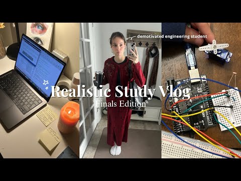 Realistic Study Vlog of a Demotivated Engineering Student 