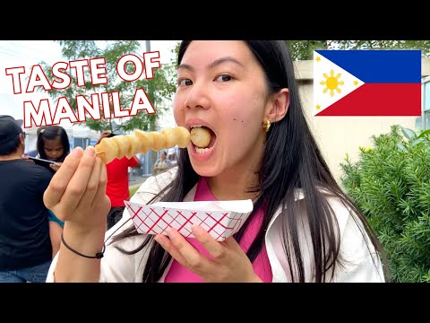 Trying Filipino Food at Taste of Manila!