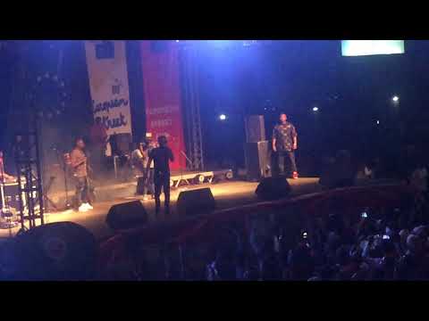 Jay Polly concert at KCZ (Kigali Car free Zone)