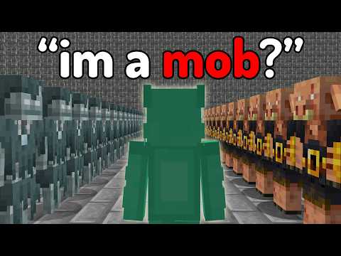 Minecraft but I get sent to MOB PRISON