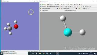 GaussView Tutorial (Drawing simple structure)