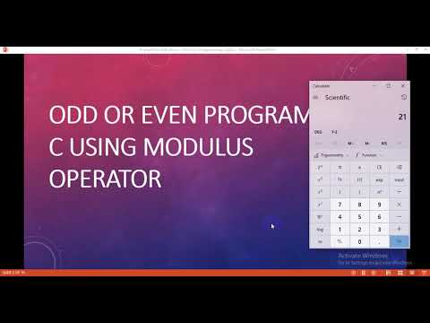 C Programming Bangla Tutorial || part 26 || Even Or Odd Number.