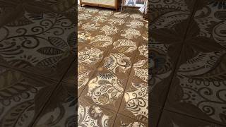 Each tile feels like a vintage masterpiece hidden beneath your feet#tileart #home #tiles #dreamhome