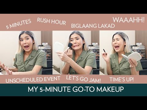 My 5 Minute Go-To Makeup