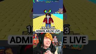 #shorts HOSTING ADMIN ABUSE IN MY GAME