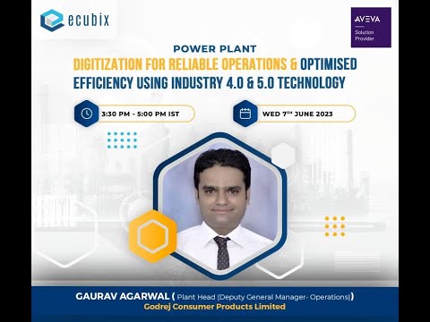 Thoughts of Mr. Gaurav Agrawal on Power Plant Digitization through Industry 4.0 & 5.0 - ecubix