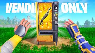 OG Fortnite Vending Machine Loot ONLY Challenge!