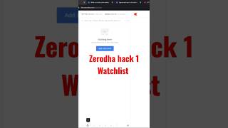 zerodha tips and hacks full video in comments. #trading #pennant_traders #ytshorts #nifty #zerodha